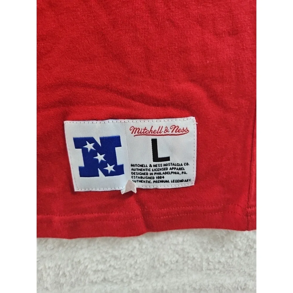 Mitchell & Ness New York Giants Red NFL Team Origins Shirt - Men's Large - Picture 2 of 11